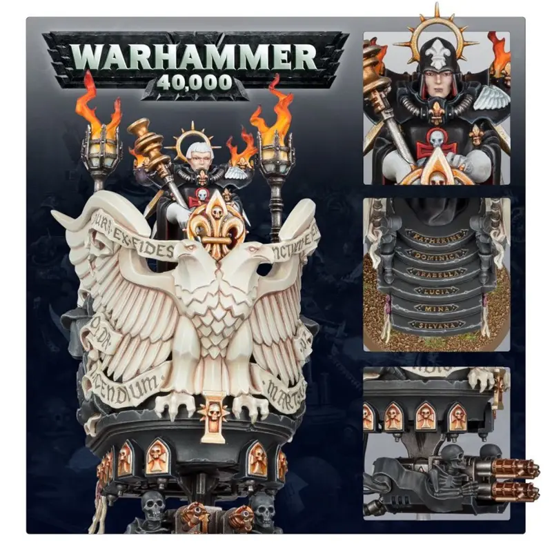 Junith eruita, adepta sororitas, warhammer 40k, games workshop, model 52-17